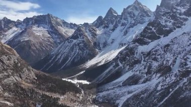 Bipenggou 'da kış, Idyllic Beauty Diyarı