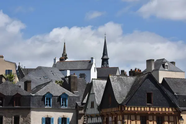 Küçük liman, Ria d 'Etel, Morbihan Gölü, Brittany Güzeli, Fransa