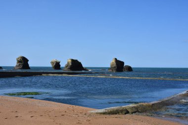 Deniz manzarası çok güzel. Fransa