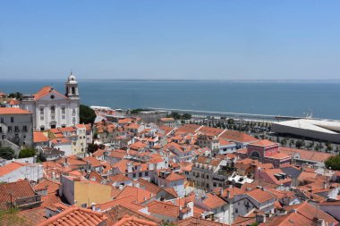 Kaleden Lisbon 'un manzarası