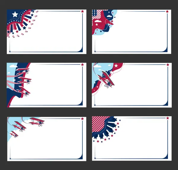 Vatansever Amerikan Motifleri ile Vintage Uçak Resimleri Koleksiyonu