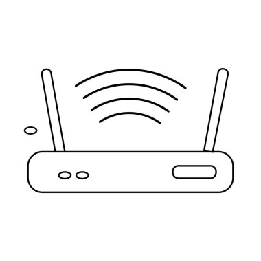 Wi-Fi yönlendirici resim tasarımı