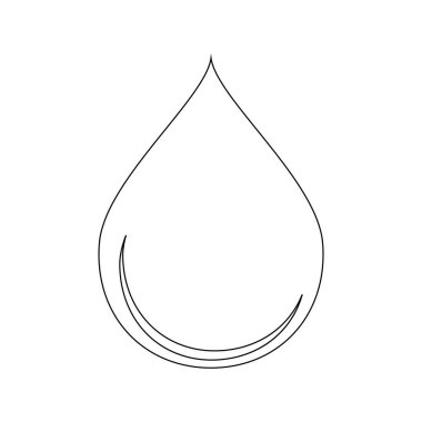 su damlası ikon vektör illüstrasyon tasarımı