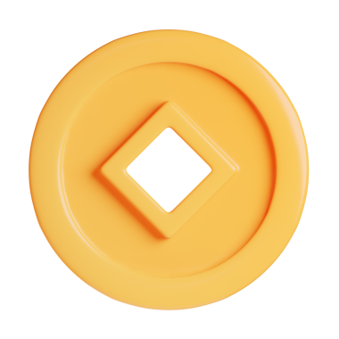 Çin Sikkesi 3D Simge ResmiComment