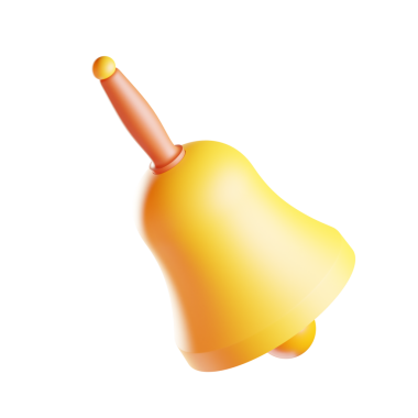 Çan 3B Simge İllüstrasyonu