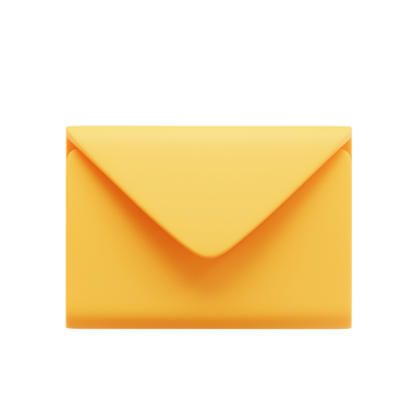 İleti 3 Boyutlu Simge İllüstrasyonu