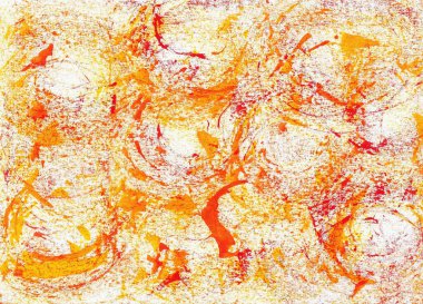 Sarılı ve turunculu dekoratif suluboya arka plan.