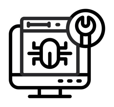 Bilgisayar fare simgesi, anahat stili