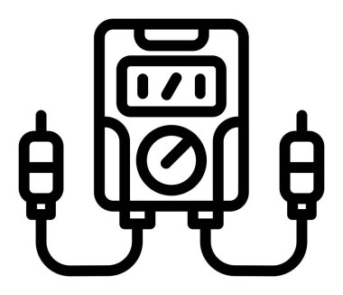 Pil şarj simgesi, anahat stili