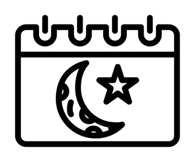 Takvim. Web simgesi basit tasarım