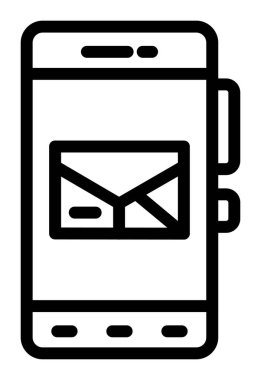 zarf e- posta ileti simgesi