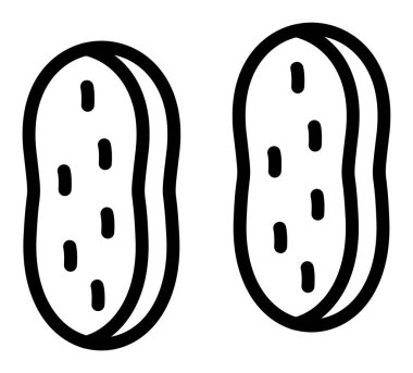 Ekmeğin vektör illüstrasyonu