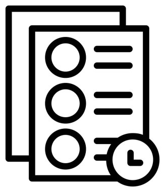 belge dosya simgesi ana hat biçiminde