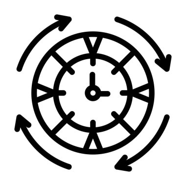 pusula simgesi. Web için pusula vektör simgelerinin basit çizimi