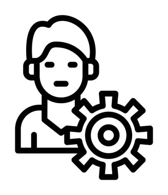 işçi simgesi, taslak biçimi