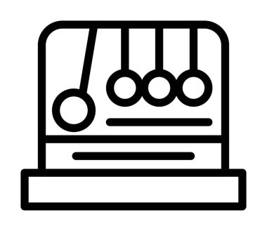 Bebek oyuncağı ikon ana hatları vektörü. Oyuncak bebek. bebek oyuncağı