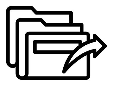 belge simgesi vektör illüstrasyonu