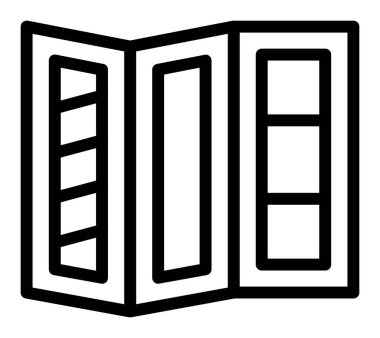 Kitap. Web simgesi basit illüstrasyon