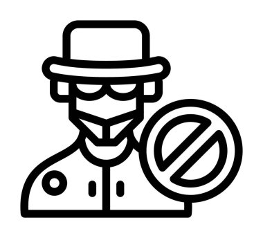 Kalkan simgesine sahip hacker, özet biçimi