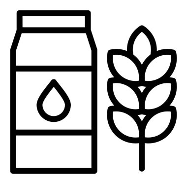 yağ ve gaz ikonu, vektör illüstrasyonu