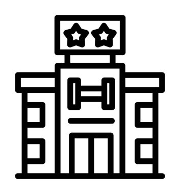 Yıldız ödülü ikonu, vektör. Başarı işareti. izole edilmiş sınır sembolü çizimi