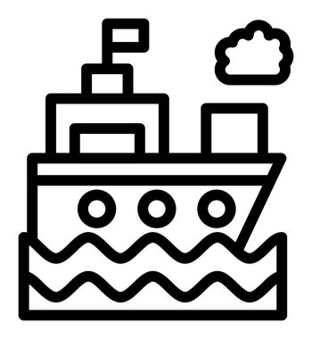 Gemi seyahat simgesi, özet biçimi