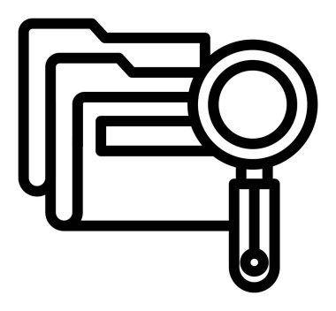 Arama motoru optimizasyon vektörü simgesi