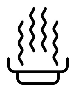 sıcak sıcak vektör simgesi kolayca değiştirilebilir ya da düzenlenebilir