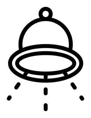 ufo. Web simgesi basit tasarım