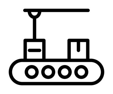 Tekne. Web simgesi basit illüstrasyon