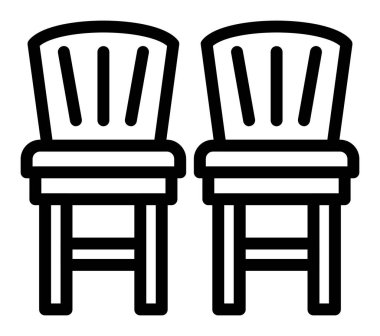 sandalye simgesi, satır biçimi