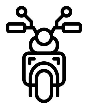 Motosiklet simgesi, taslak biçimi