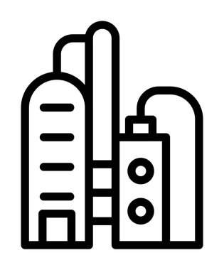 Klima ikonu ana hatları vektörü. ev kontrolü