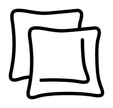 Çizgi film simgesinin vektör çizimi