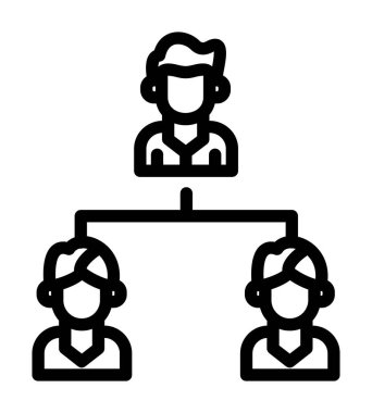 Ağ vektör hat simgeler