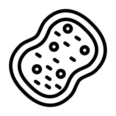 Gıda simgesinin vektör illüstrasyonu