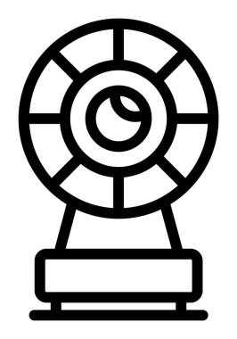 Hayran. Web simgesi basit illüstrasyon