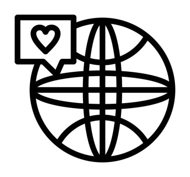 Genel ağ simgesi, özet biçimi