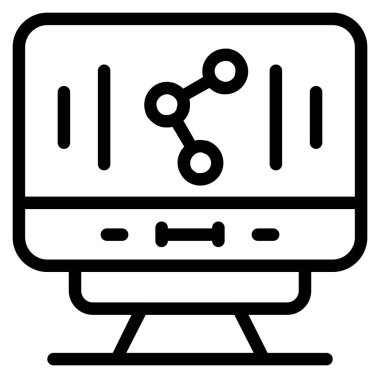 ağ paylaşım simgesi çizimi