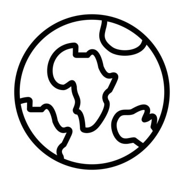 genel dünya simgesi, özet biçimi