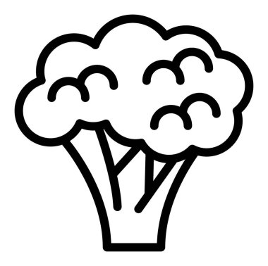 Bulut simgesi ana hat vektörü. hava