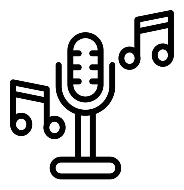 Podcast ikonu. Beyaz arkaplanda izole edilmiş web tasarımı için özet podcast vektör simgesi
