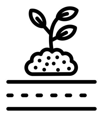 Büyüme. Web simgesi basit tasarım