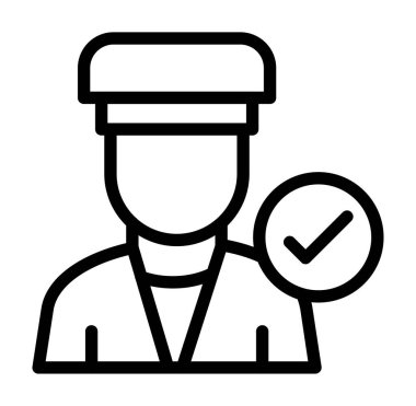 İş görüşmesi simgesi, özet biçimi