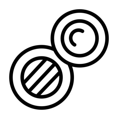 Modern simgenin vektör illüstrasyonu