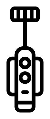 Araba koltuğu simgesi, taslak biçimi