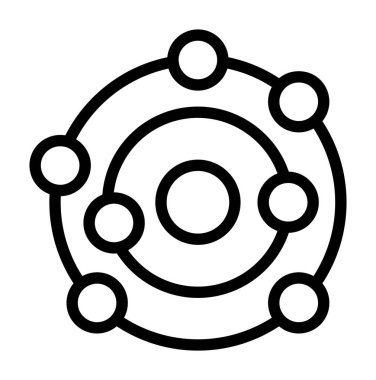 ağ paylaşım simgesi çizimi