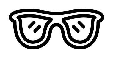 maske simgesi. Web için maske vektör simgelerinin özet çizimi