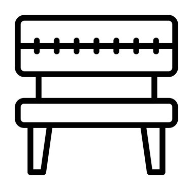 yatak simgesi, satır biçimi