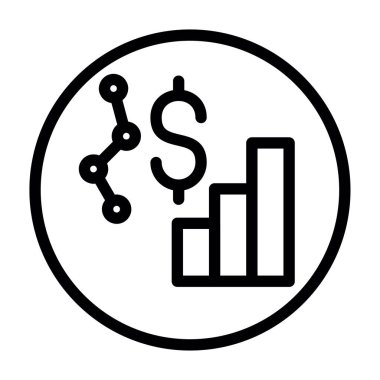 Seo ve pazarlama simgelerinin vektör illüstrasyonu